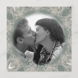 Eternity Swan Wedding Einladung