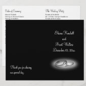 Eternity Wedding Programm (Vorne/Hinten)