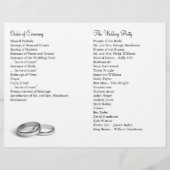 Eternity Wedding Programm (Rückseite)
