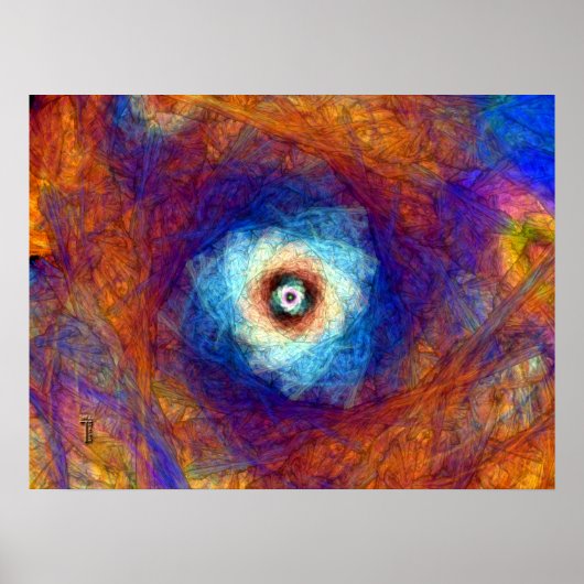 Eternity's Passageway 24" x 18" Art Print Poster (Vorne)