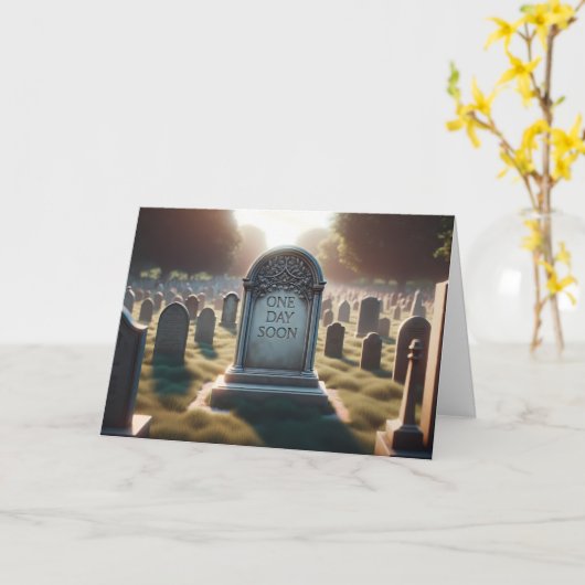 Eternummer Karte (Gelbe Blume)