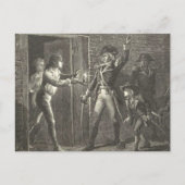 Ethan Allen Captures Fort Ticontempora Postkarte (Vorderseite)