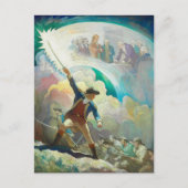 Ethan Allen, Vorläufer der Unabhängigkeit von Wyet Postkarte (Vorderseite)