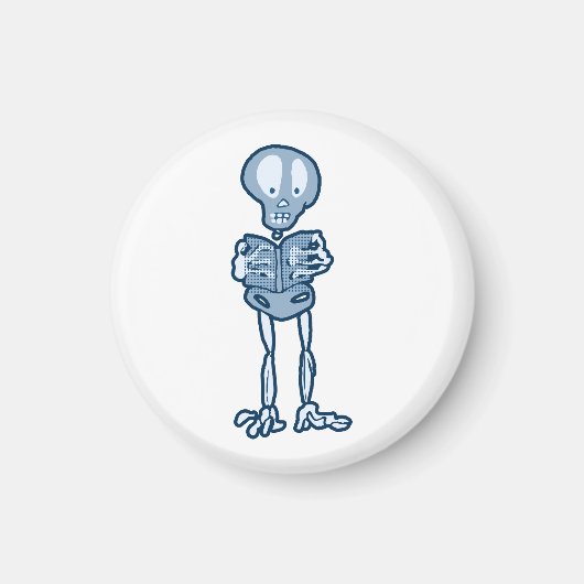 Ethan-Literaturskelett mit Buch Magnet (Vorne)