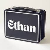 Ethan Metall Brotdose (Rückseite)