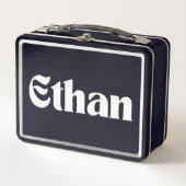 Ethan Metall Brotdose (Vorderseite)