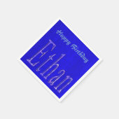Ethan, Name, Logo, Happy Birthday Logo, Serviette (Ecke)