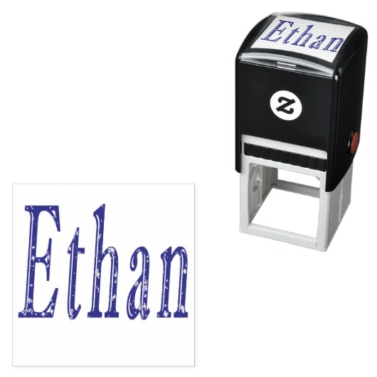 Ethan, Name, Logo Permastempel (Beispiel)