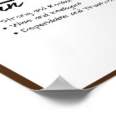 Ethan, Personalisierte Bezeichnung für Junge Poster (Ecke)