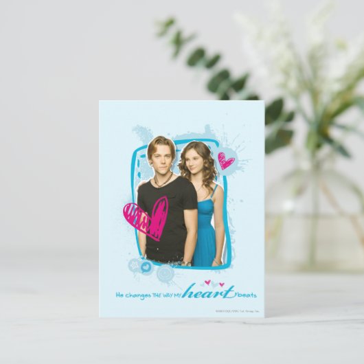 Ethan & Tara Postkarte (Stehend Vorderseite)