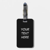 ETHAN - Your firstname in Japanese Kanji Gepäckanhänger (Rückseite vertikal)