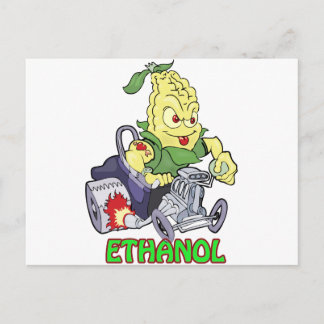 Ethanol-Hot Rod Postkarte