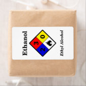 Ethanol-MSDS-Etikett (Insitu)