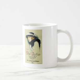 Ethel Clayton 1921 Vintages Plakat Kaffeetasse