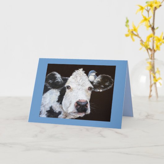 Ethel- und Churchill-Karte Karte (Gelbe Blume)