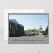 Ethel Walker School, Simsbury, CT Postkarte (Vorne/Hinten)