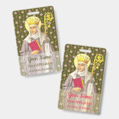 Etheldreda (Audrey) (P 003) Ausweis (Vorder- & Rückseite)