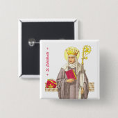 Etheldreda (Audrey) (P 003) Button (Vorne & Hinten)