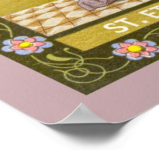 Etheldreda (Audrey) (P 003) Poster (Ecke)