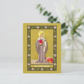 Etheldreda (Audrey) (P 003) Postkarte (Stehend Vorderseite)