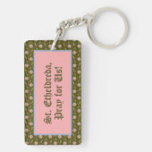 Etheldreda (Audrey) (P 003) Schlüsselanhänger (Rückseite)