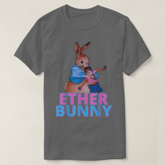 Ether Bunny OstOstern  T-Shirt (Design vorne)
