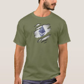 Ether Torn Image w/ Reveal Under T-Shirt (Vorderseite)