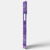 Ethereal Amethyst Flow Elegant Abstrakt Lila Case-Mate iPhone Hülle (Rückseite / Rechts)