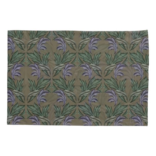 Ethereal Anemone Pillow Slip Kissenbezug (Rückseite-Links)