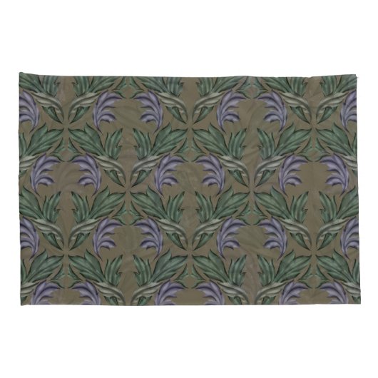 Ethereal Anemone Pillow Slip Kissenbezug (Rückseite-Rechts)