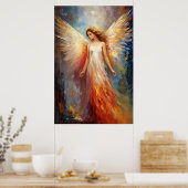 Ethereal Angel Art Poster (Küche)