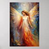 Ethereal Angel Art Poster (Vorne)