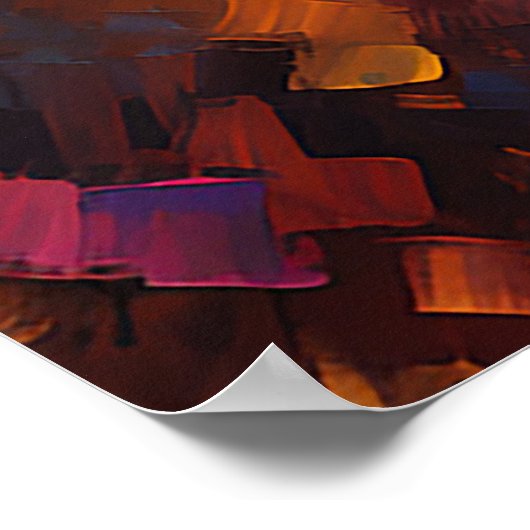 Ethereal Angel Art Poster (Ecke)