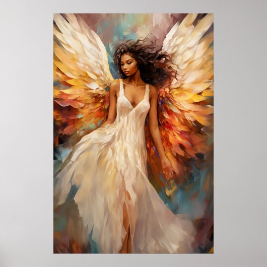 Ethereal Angel Art Poster (Vorne)