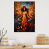 Ethereal Angel Art Poster (Küche)