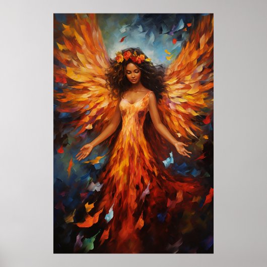 Ethereal Angel Art Poster (Vorne)