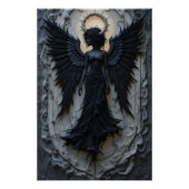 Ethereal-Angel-Silhouette Poster (Vorderseite)