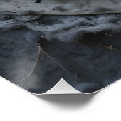 Ethereal-Angel-Silhouette Poster (Ecke)