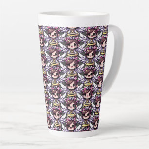 Ethereal Angelic Chibi - Engel, Halo, Blume Milchtasse