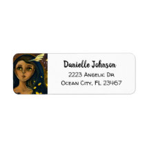 Ethereal Angelic Girl Abstrakte Kunst, Dichtung un