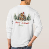 Ethereal Aquarellhaus T-Shirt (Rückseite)