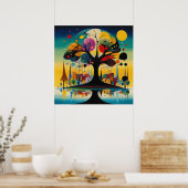 Ethereal Arboretum - Printable Wall Art Design Poster (Küche)