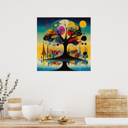Ethereal Arboretum - Printable Wall Art Design Poster (Küche)
