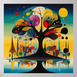 Ethereal Arboretum - Printable Wall Art Design Poster