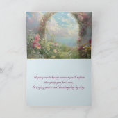 ETHEREAL ARCH SYMPATHY CARD DANKESKARTE (Innenseite)