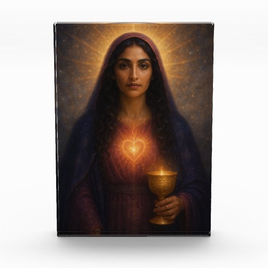 Ethereal Ascended Master Mary Magdalene Fotoblock (Vorderseite)