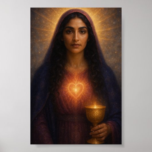 Ethereal Ascended Master Mary Magdalene Poster (Vorne)
