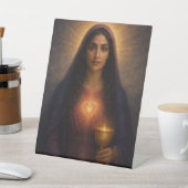 Ethereal Ascended Master Mary Magdalene Sockelschild (In SItu)