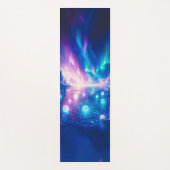 Ethereal Aurora Ice Ritual Fantasy Design | Mystic Yogamatte (Vorderseite)