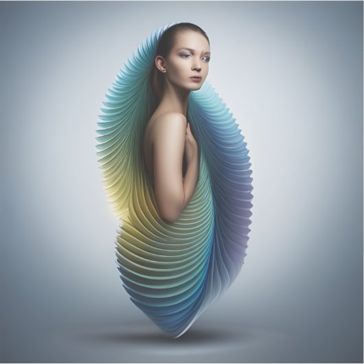 Ethereal Awakenning entfernbarer Vinyl Aufkleber (Vorderseite)